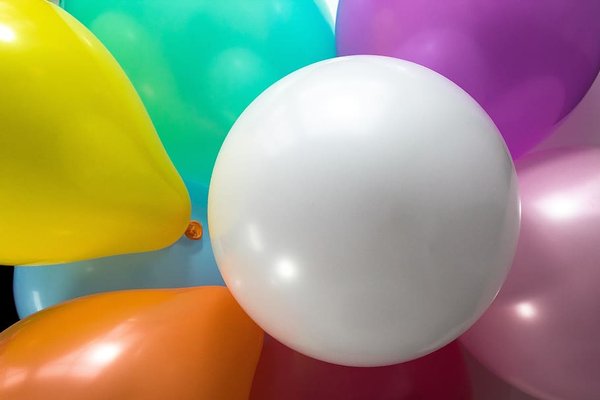 Balloon colorful bright celebration